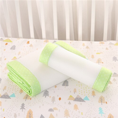 Crib Bumper Pads 2PC Mesh Set